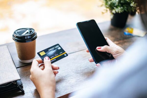 credit card payments on phone